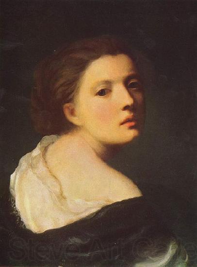 Jean-Baptiste Greuze Portrat eines jungen Madchens France oil painting art